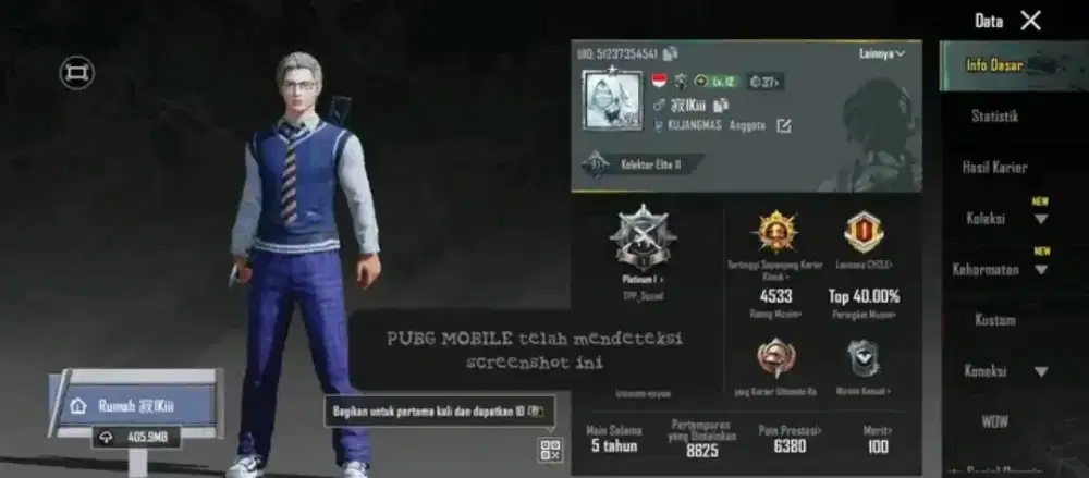 JUAL BELI AKUN PUBG MOBILE