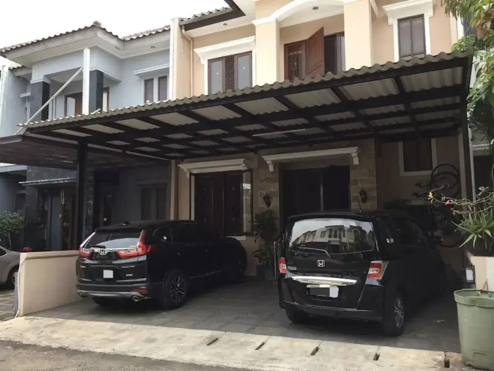 Rumah 2 Carport 12 Menit ke Gerbang Tol Ciputat 1 Bebas Banjir J-33047
