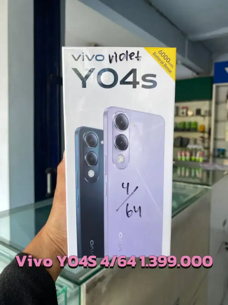 Ready Stock Vivo Y04S 4/128GB