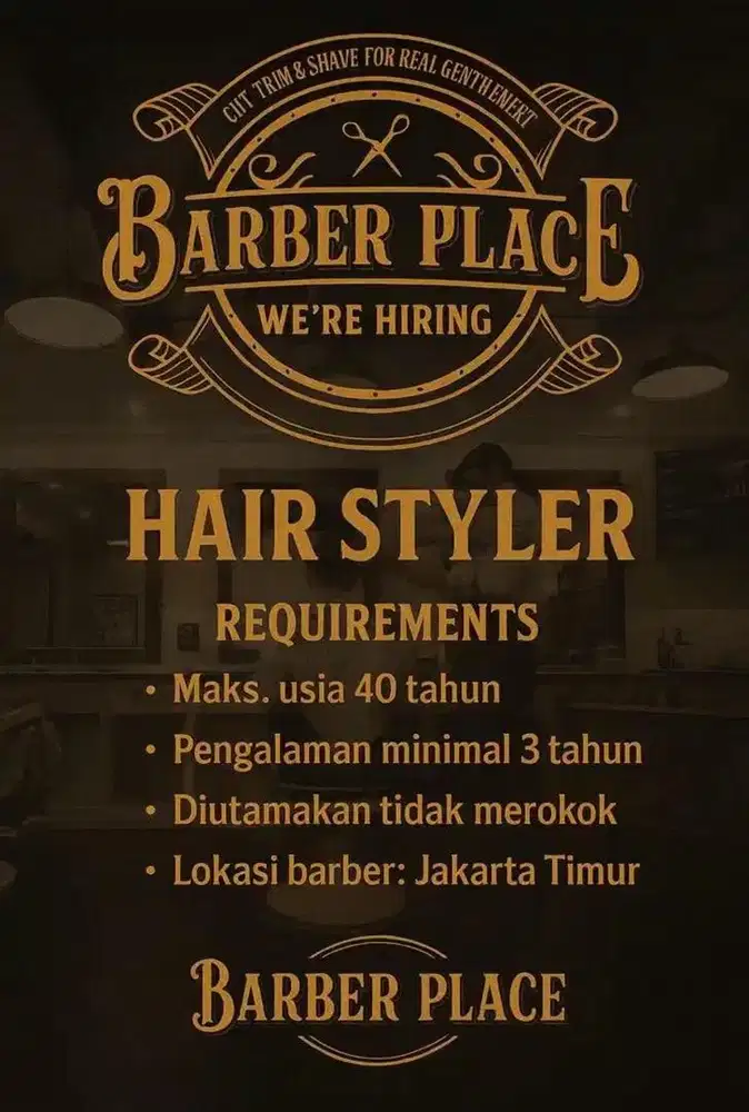 Kapster / Hair stylist