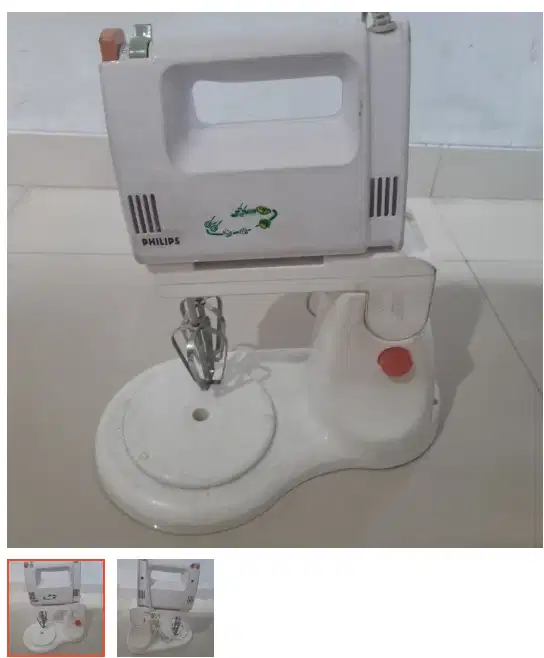 Philips Mixer Dual Kocokan Putih