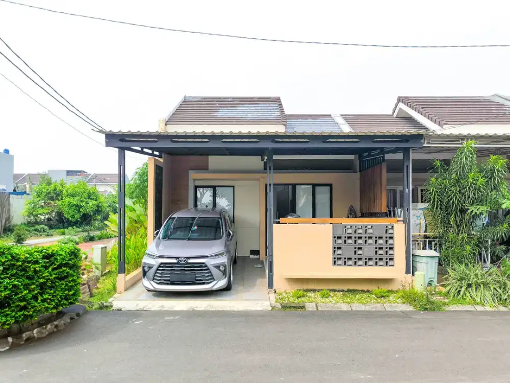 Rumah Minimalis 1 Lt Dekat Stasiun Rawa Buntu SHM Bebas Banjir J-31915