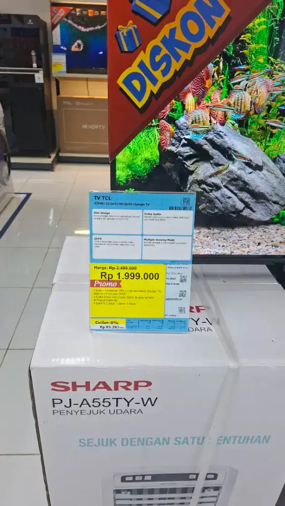 TV TCL 32 QLED DOLBY