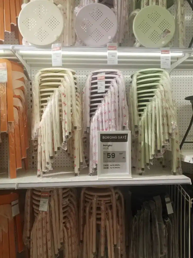 Promo Kursi besi serbaguna diskon sampai 40% beli banyak lebih hemat