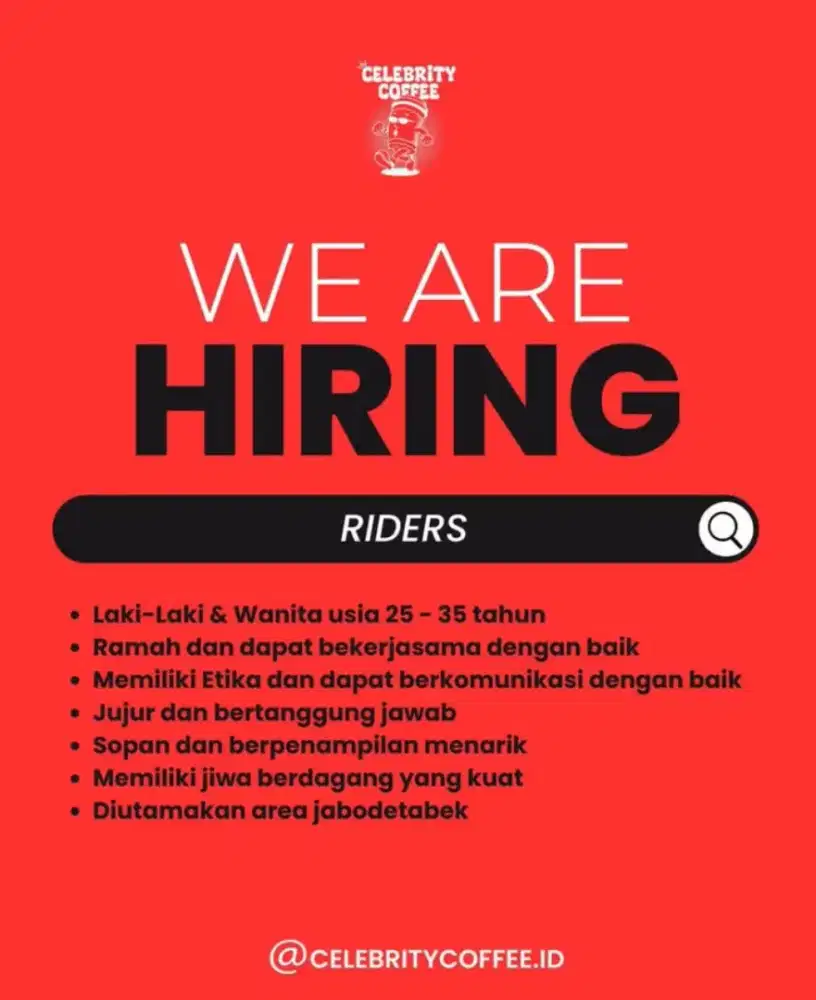 Rider's kopi keliling