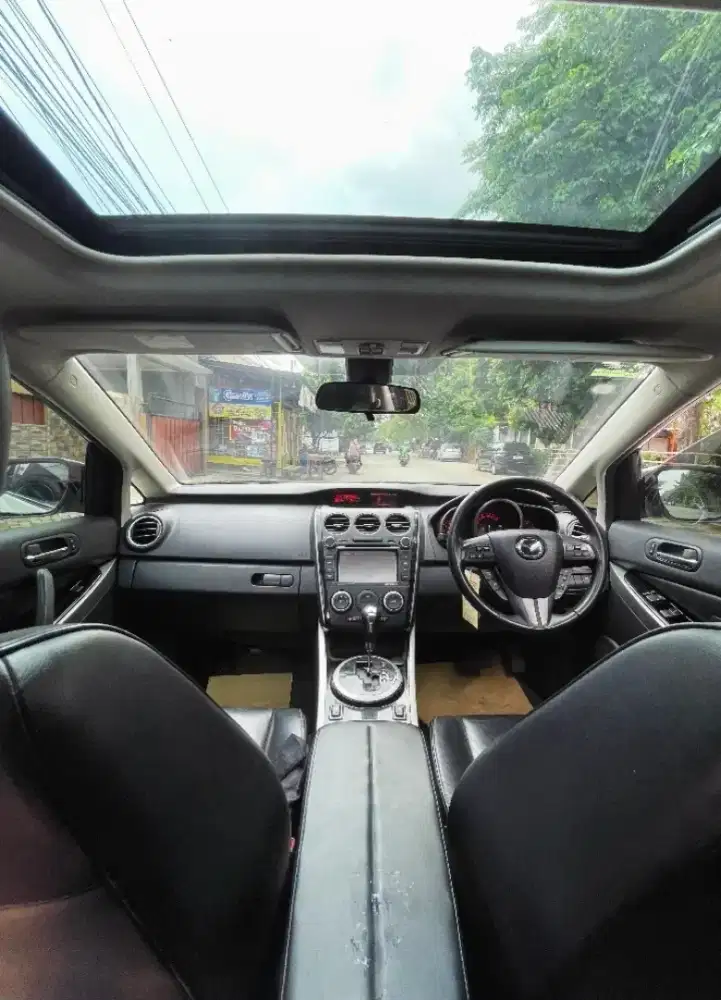 2012 MAZDA CX-7 HIGH WHITE TYPE TERTINGGI 2.3 CC TURBO LIKE NEW MEWAH