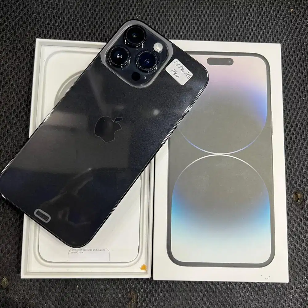 iphone 14 promax 256gb ibox fullset original no minus bergaransi