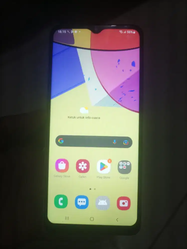 SAMSUNG A12 RAM 4+4/128.. MULUS LIKE NEW LECET PEMAKAIAN