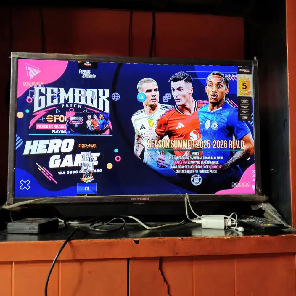 Jual PS 3 Pat hds 250 gb