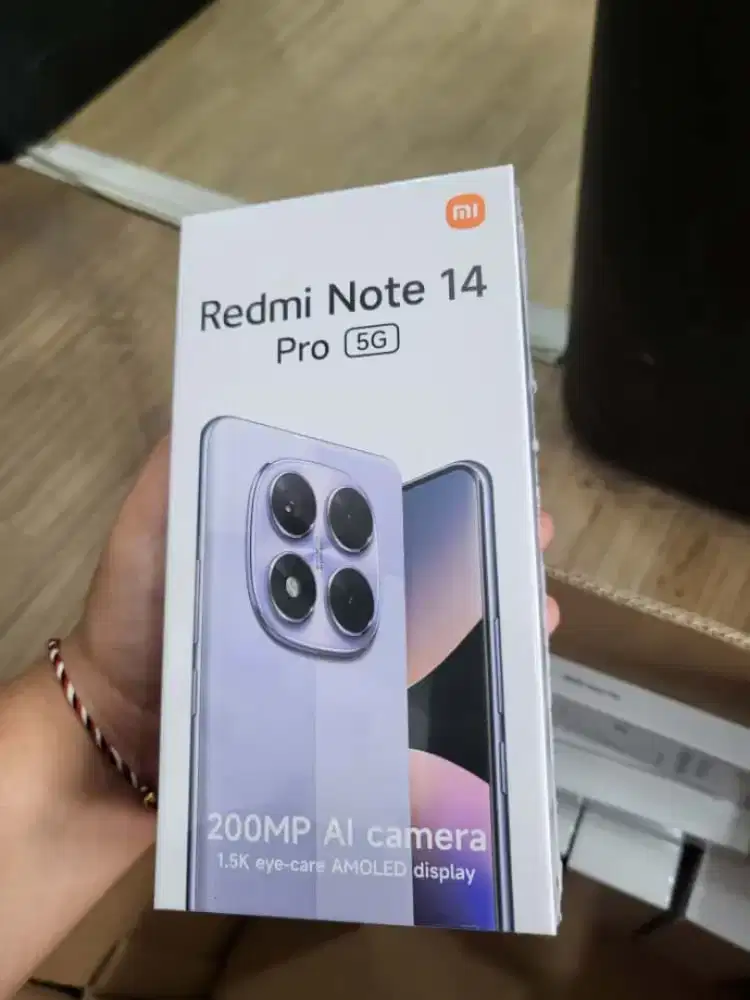 NEW REDMI NOTE 14 5G 512GB PROMO TERMURAH !! GARANSI RESMI 15BULAN
