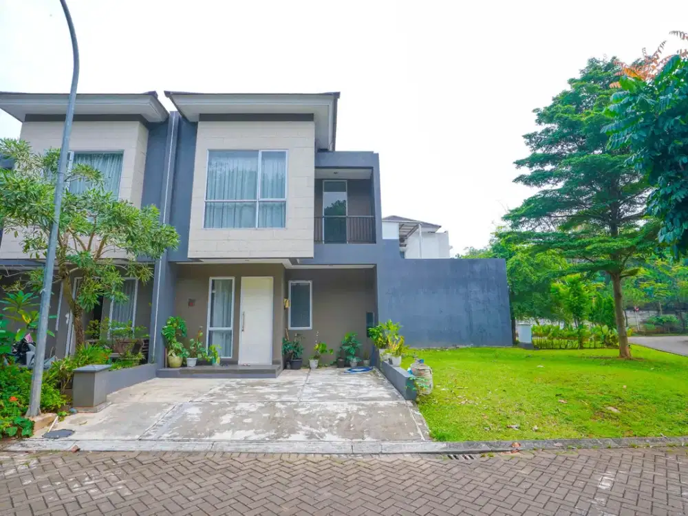 Rumah SHM 2 Carport 10 Menit ke RSU Hermina Serpong Bisa KPR J-34839