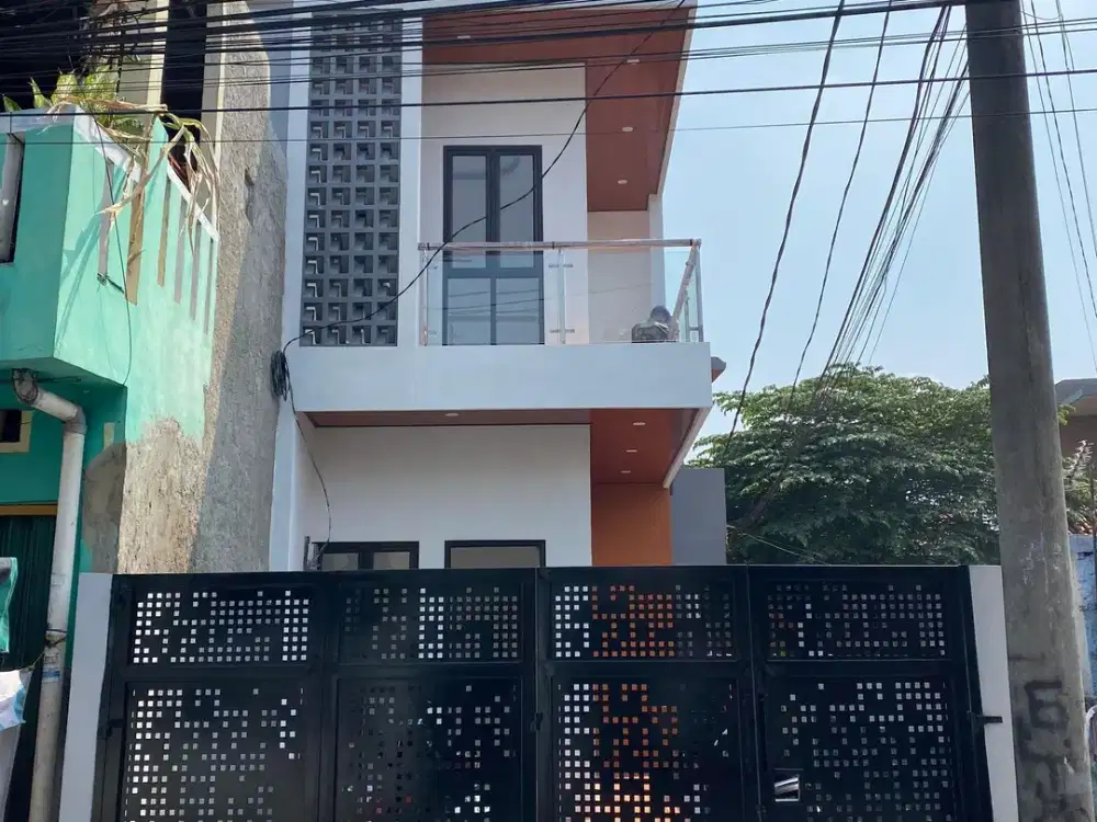Rumah Hadap Selatan Luas SHM 12 Menit ke Cibubur Junction J-35017