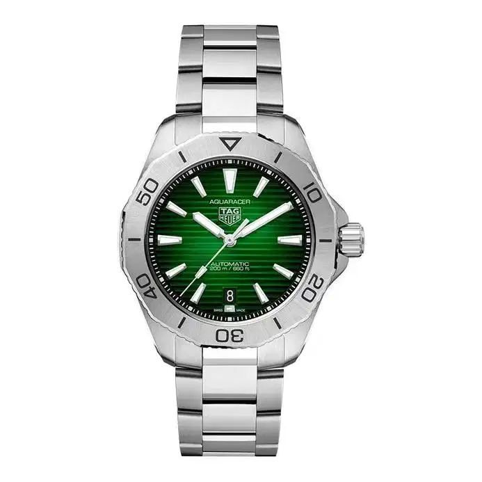 Tag Heuer Aquaracer Green Professional 200M Date Bracelet 40 - New