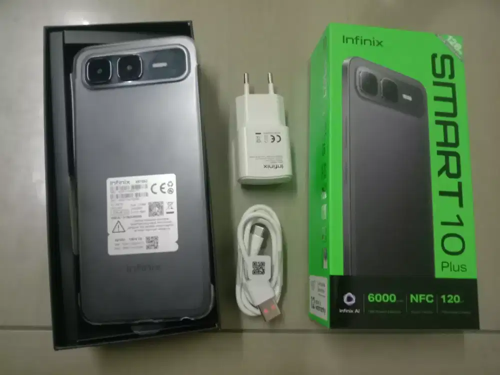 Infinix smart 10 plus ram 8+128 GB NFC.