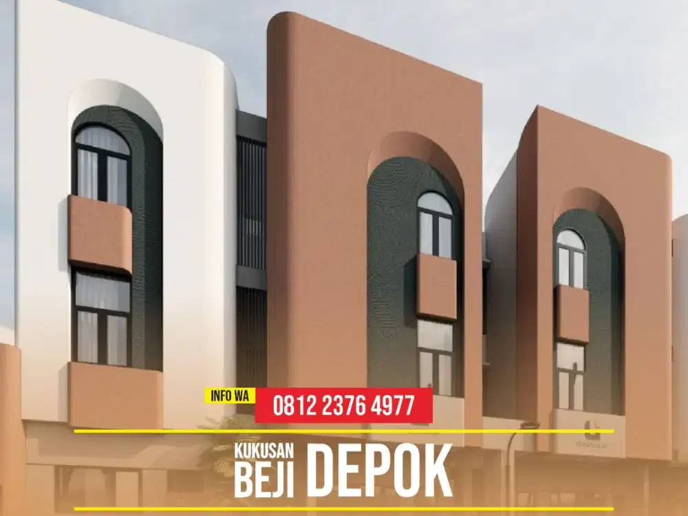 JUAL RUMAH KOST UI DEPOK | KOS KOSAN 3 LANTAI 10 KAMAR DI KUKUSAN BEJI