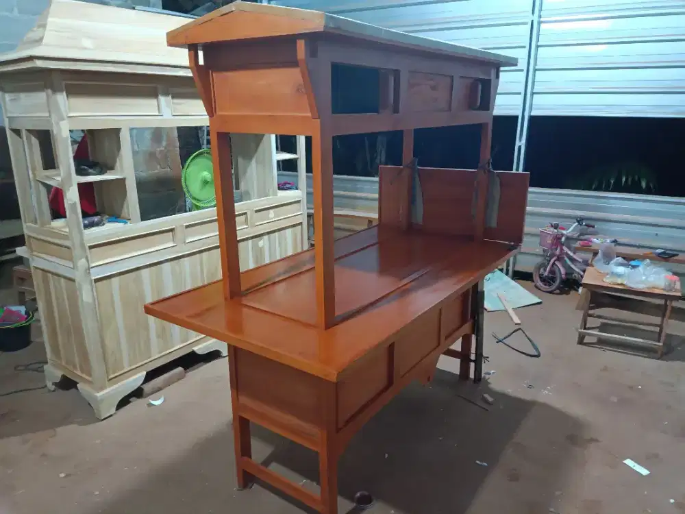 Gerobak Angkringan jg Melayani Pesanan Grobak Bakso Mie Bubur Sate dlL