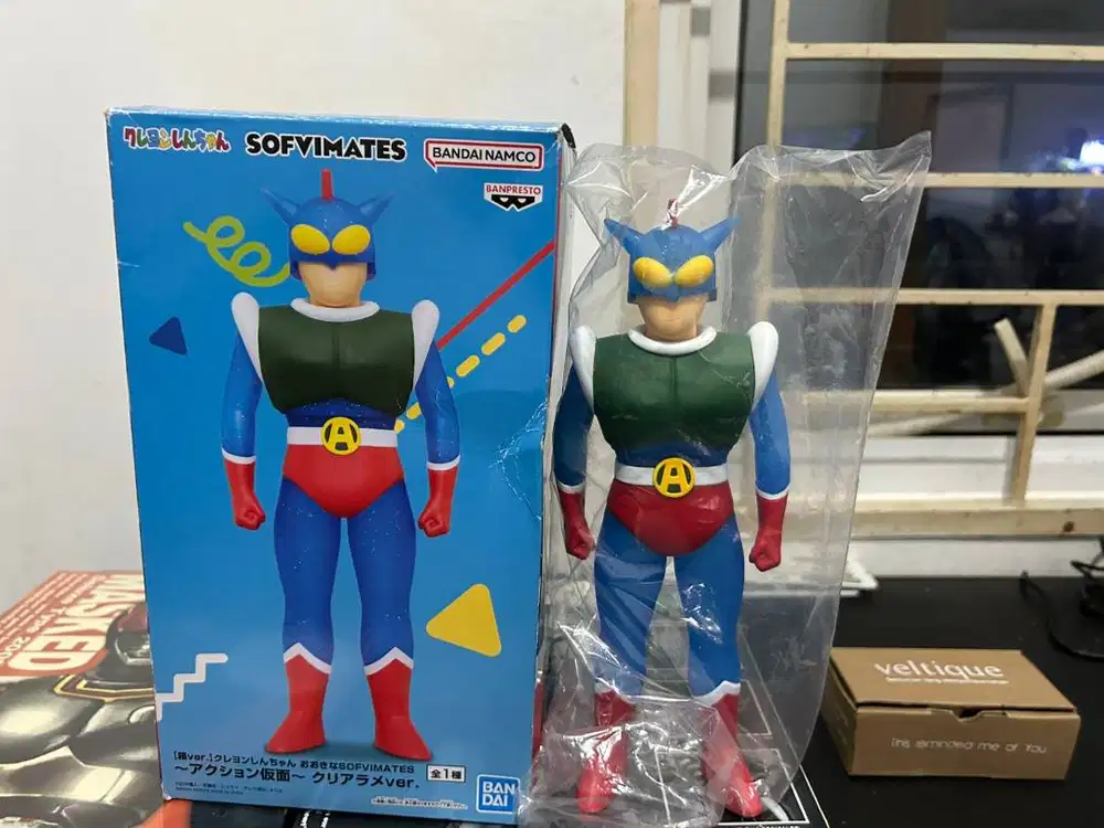 BANPRESTO Figure Crayon Shinchan SOFVIMATES - Action Kamen