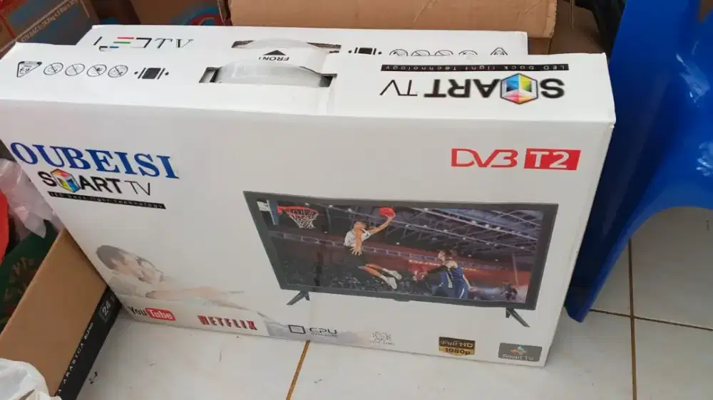 Smart tv 24 inch oubeisi baru