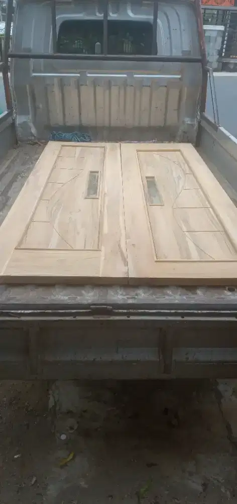 Pintu kuputarung,pintu minimalis,pintu kayu jati