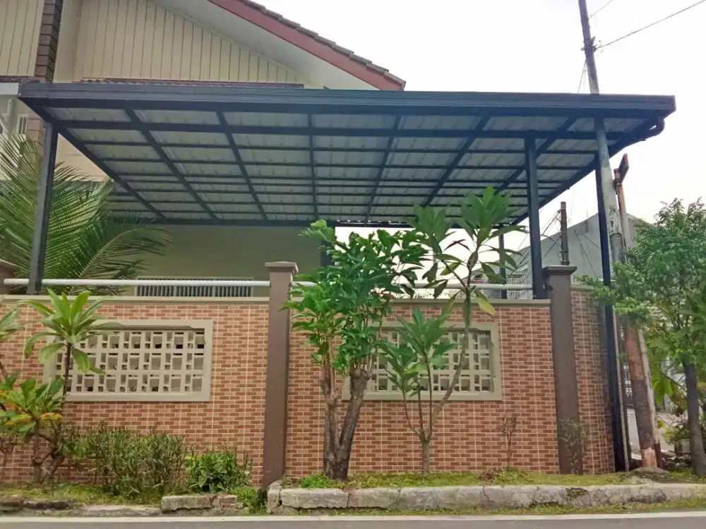 Kanopi kekinian baja ringan