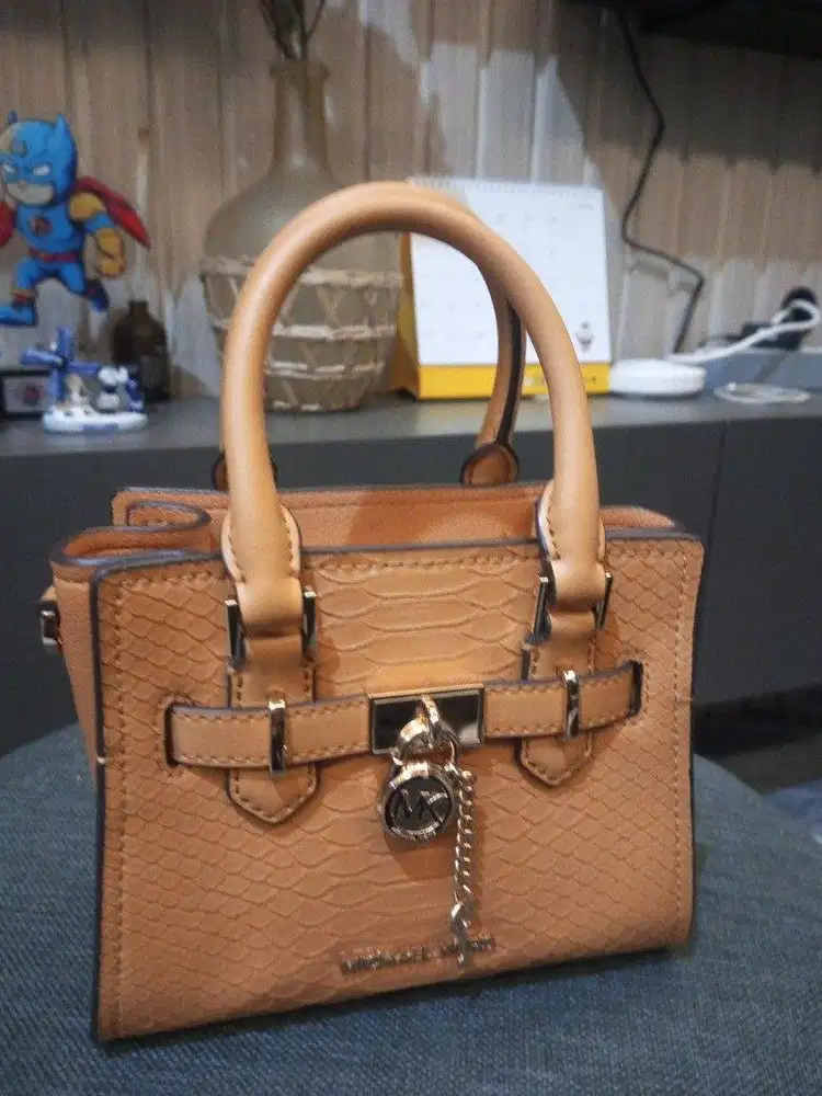 Preloved ori Michael Kors HAMILTON XS Satchel Handbag