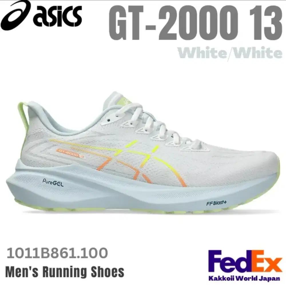 Sepatu ASICS GT-2000 13  Size 43,5 insol 27,5