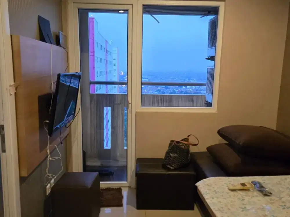 Hunian Premium Green Pramuka City 2BR Tower Bougenville Full Furnished Wilayah Nyaman