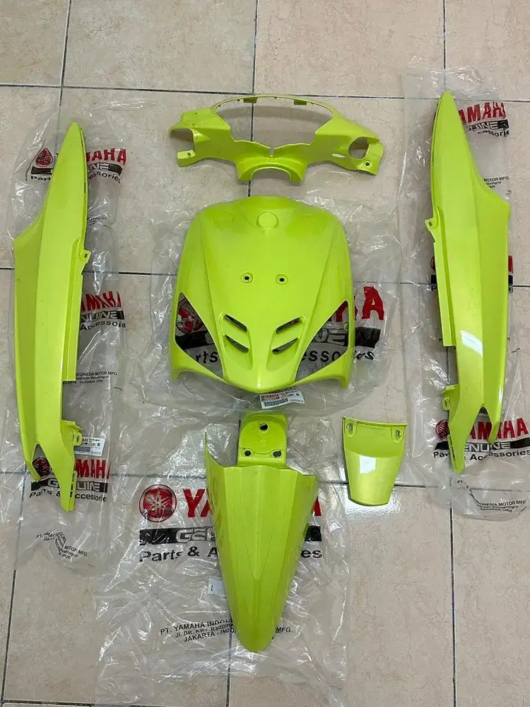 BODY SET MIO SPORTY 5TL ORIGINAL LIME YELLOW