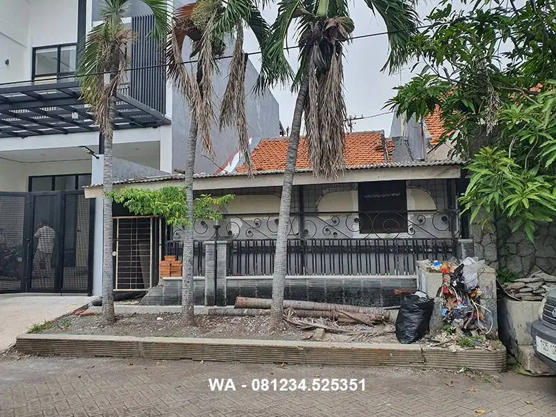 MURAH RUMAH HITUNG TANAH 162 M2 SHM STRATEGIS TENGGILIS KENDANGSARI