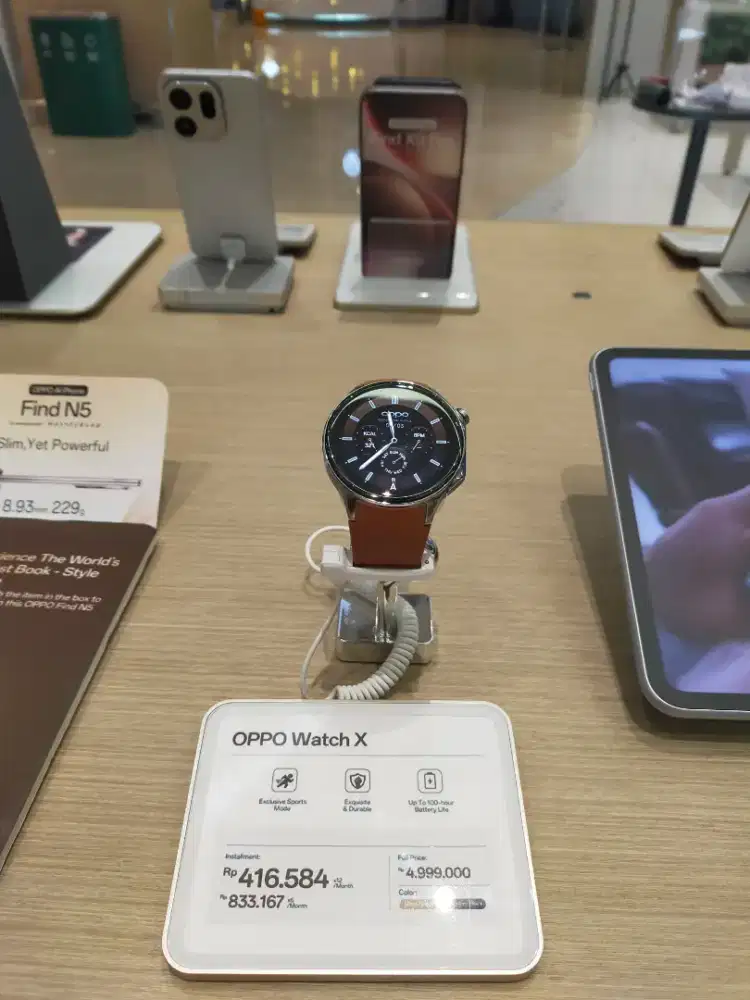 CICILAN OPPO WATCH X PROMO SPESIAL BEBAS 1X CICILAN