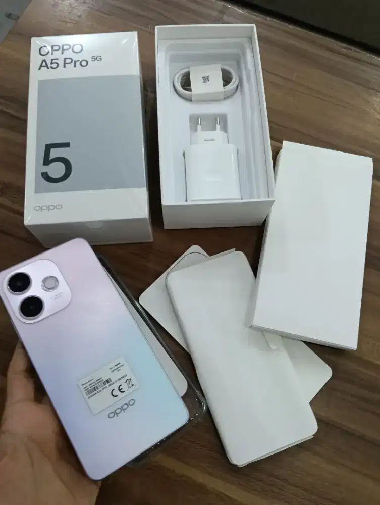 Oppo A5pro 5G 8/256 seken murah Siap pakai