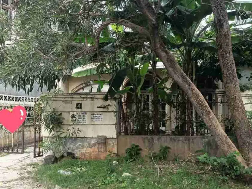 rumah tua hitung tanah area elit pondok indah dibawah 500 m2 jarang ada