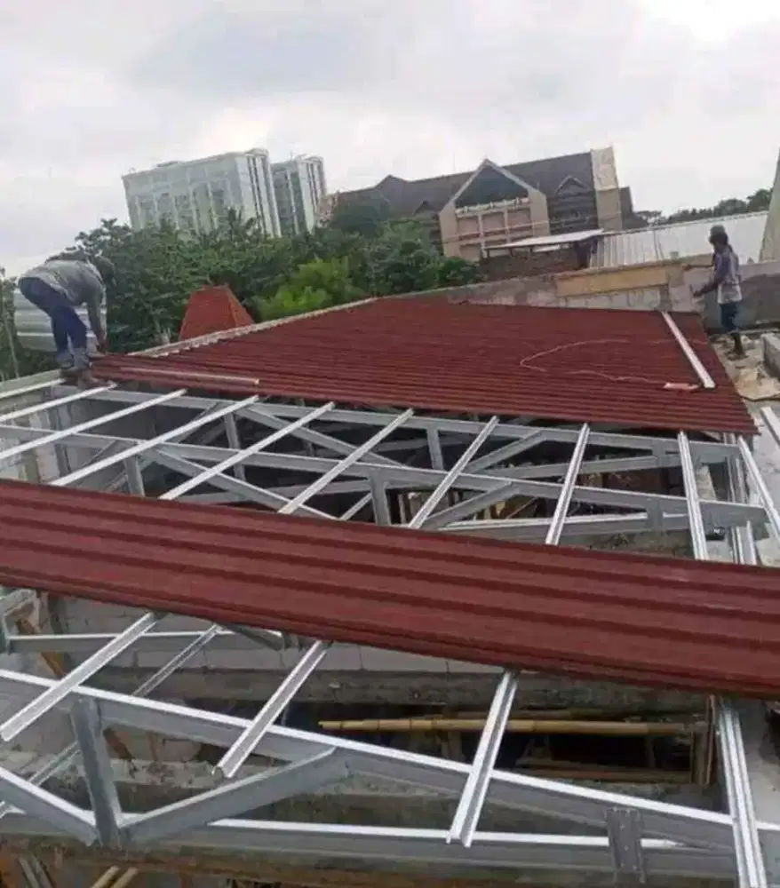 Jasa pasang kanopi baja ringan dll