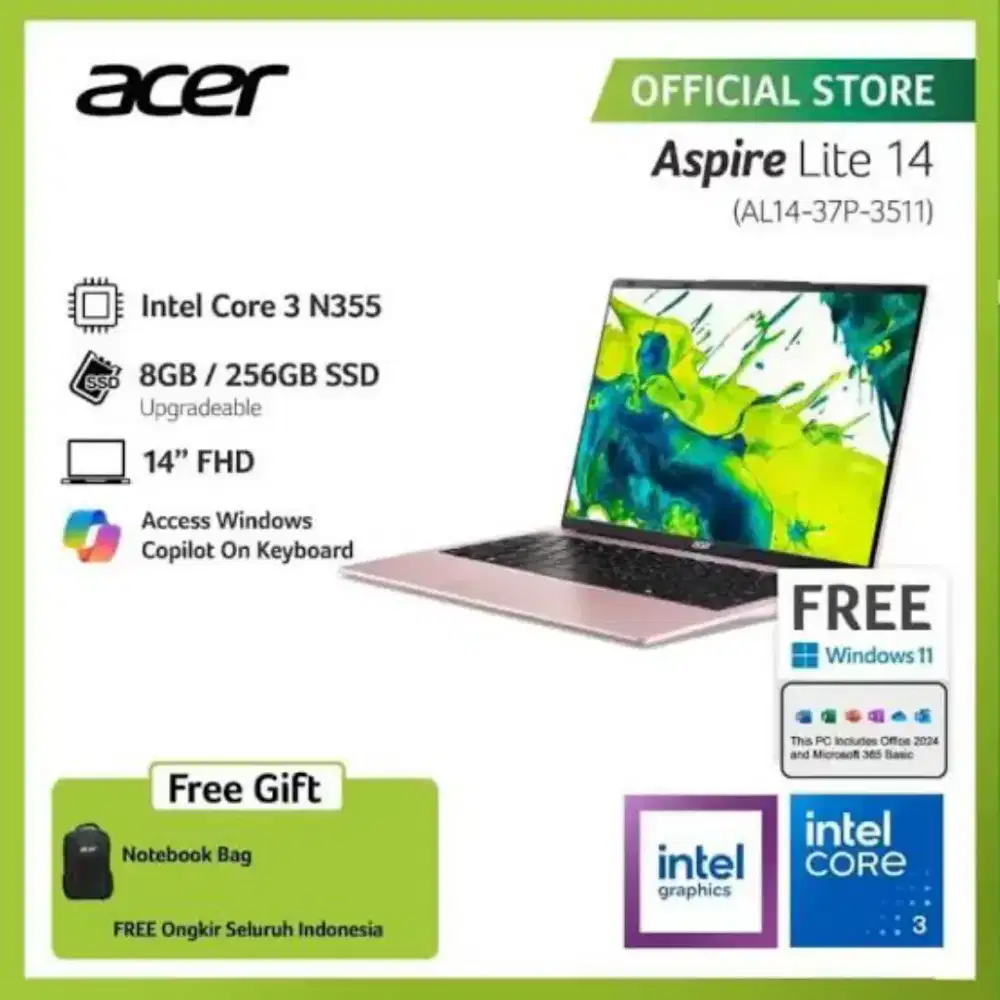 ACER AL14-37P-38AK/LENOVO/ASUS/HP