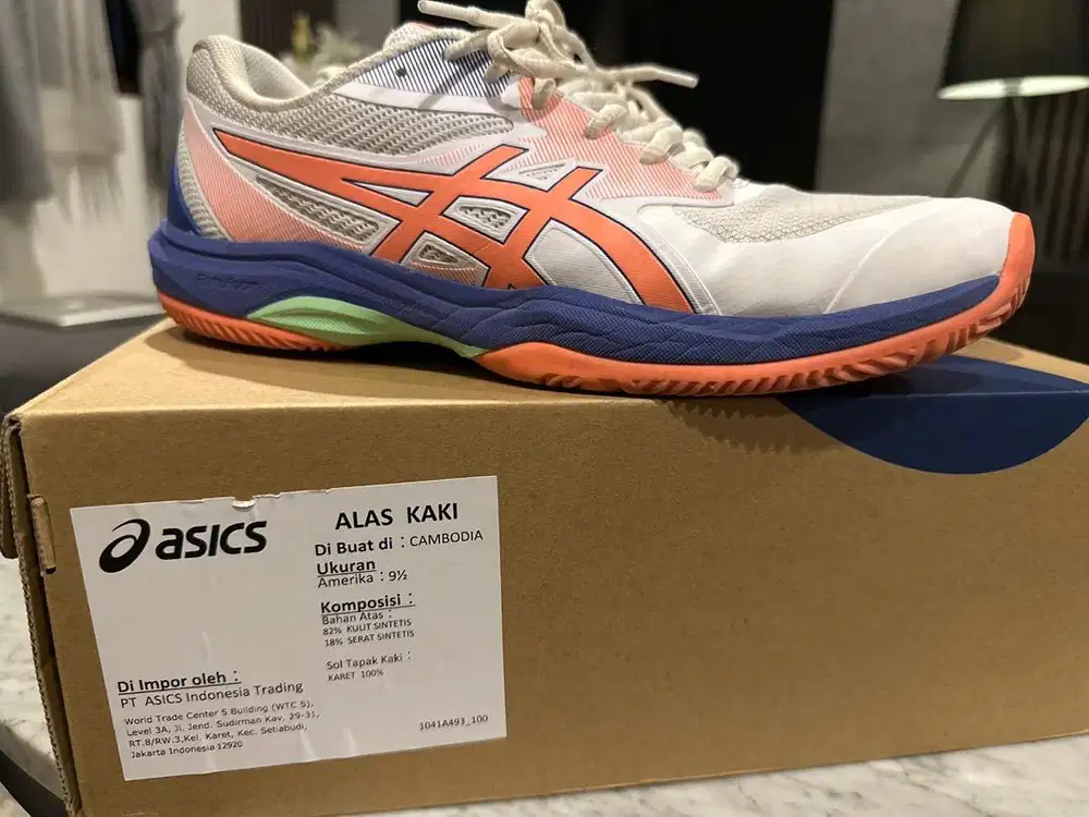 Jual sepatu padel asics ff original 43