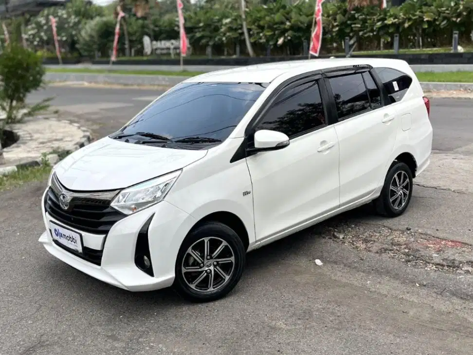 Pajak Panjang Toyota Calya 1.2 G Bensin-MT 2021 Putih WWX