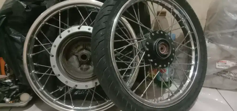 Pelek jari jari cabutan Mio sporty