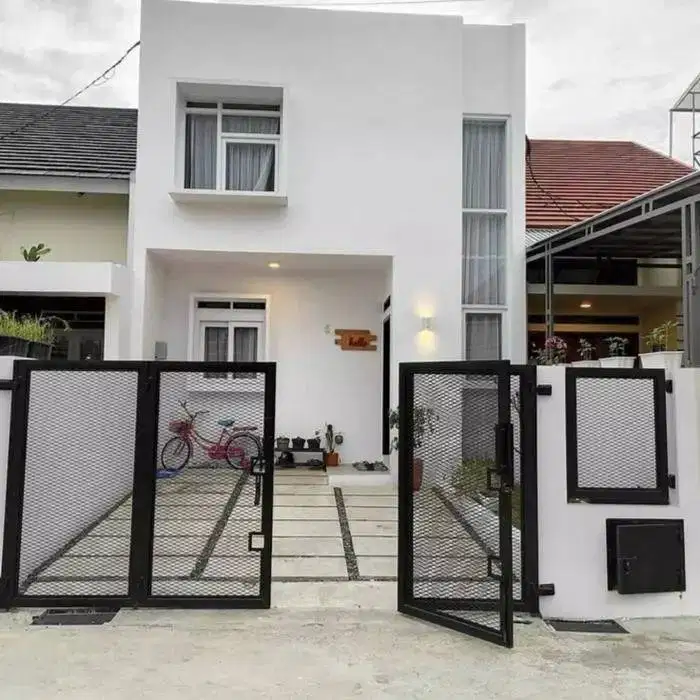 pagar rumah plat bolong termurah
