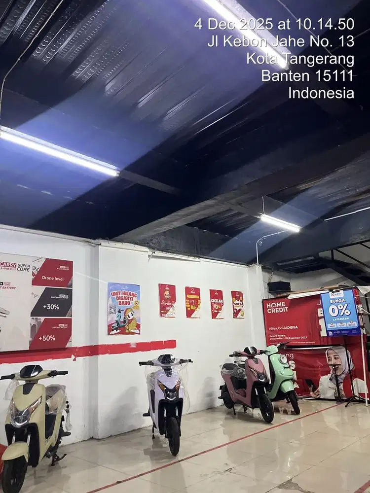 Sepeda Listrik bisa Cash dan Kredit