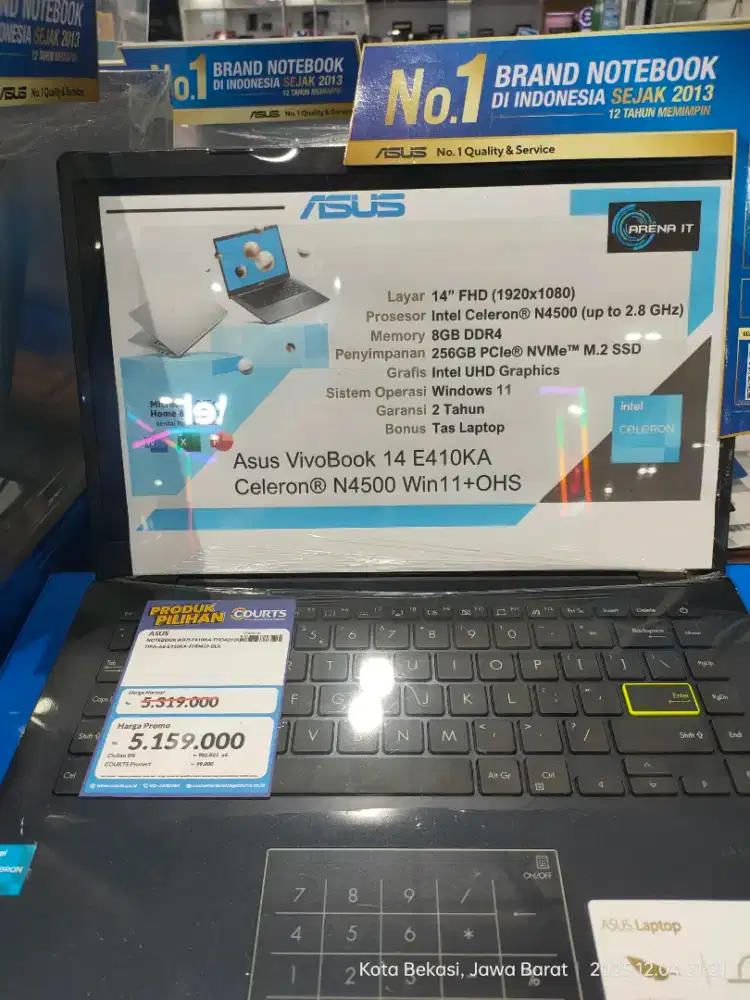 ASUS E410KA / ACER/HP/LENOVO/MSI/ADVAN/ZYREX