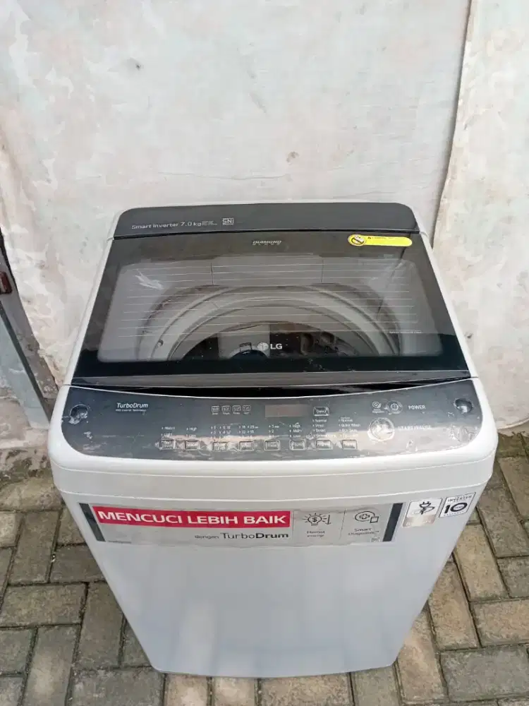 Mesin cuci LG smart inverter 7.0