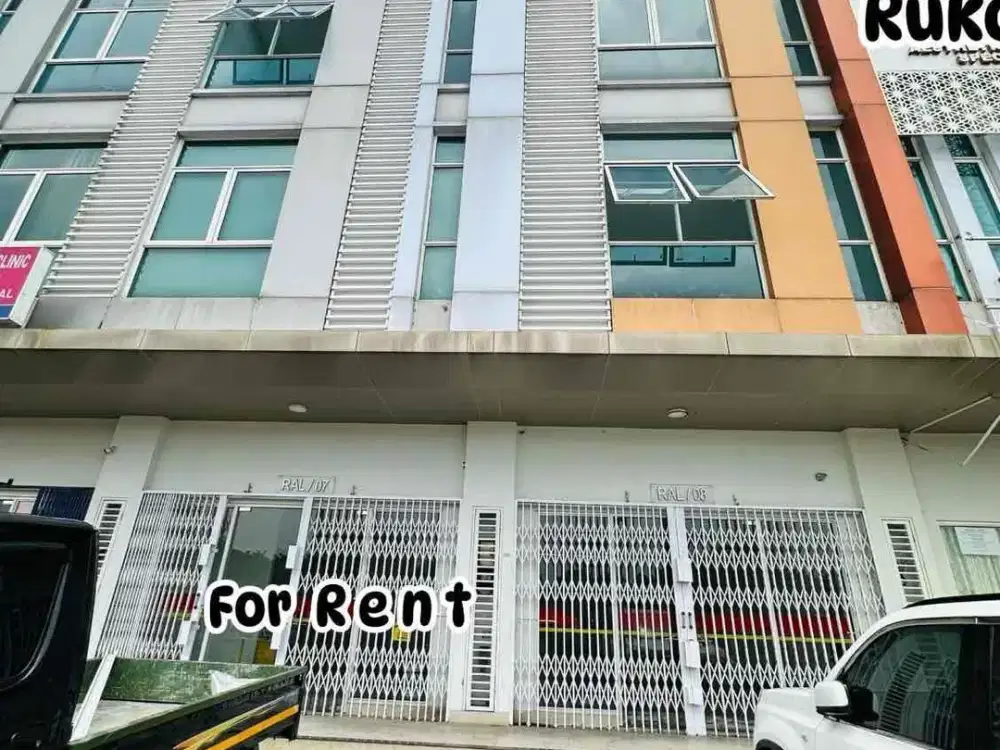 Sewa Ruko Gandeng Burgundy Commercial Summarecon Bekasi Lt 160