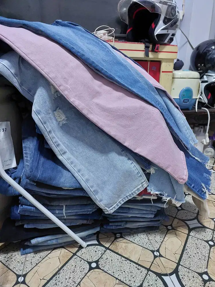 Take over paket usaha celana jeans