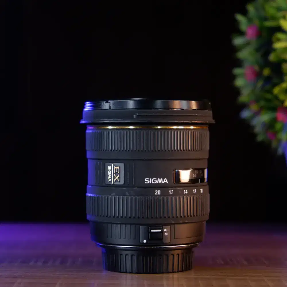 Lensa Wide Dslr Canon Sigma 10-20mm HSM F4-5.6 DC HSM Wide Canon