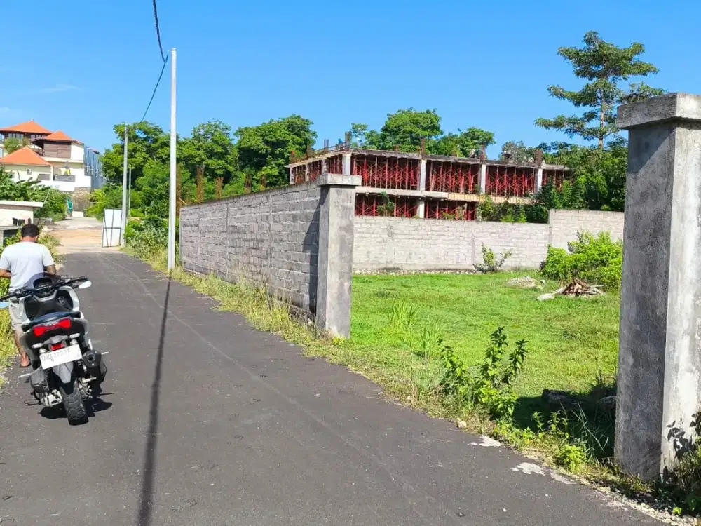 TANAH 1030m² SIAP BANGUN JALAN ALAS ARUM