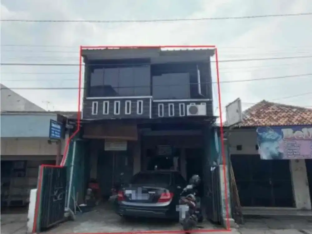 dijual ruko murah harga dibawah pasaran di jalan h bashar, kel. jaticempaka, kec. pondok gede, kota bekasi