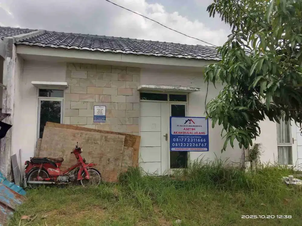 dijual rumah lelang di desa sidoraharjo kedamean Gresik