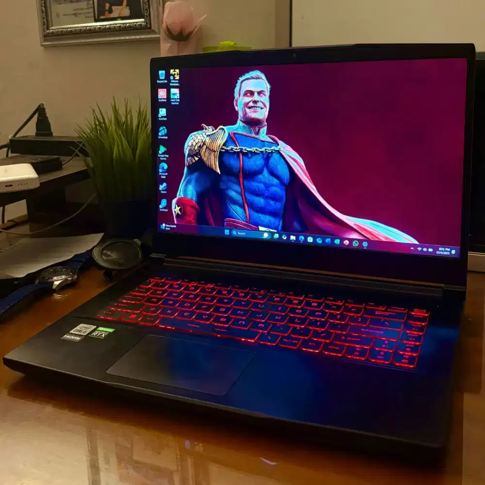 MSI Gaming RTX 3050 144hz 16gb ram SSD I5 GF63 thin tt Laptop I7 Asus