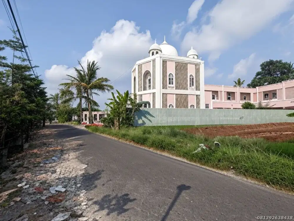 Tanah Dekat Jl. Raya Tajem Sleman Jogja Cocok Homestay & Ruko SHM