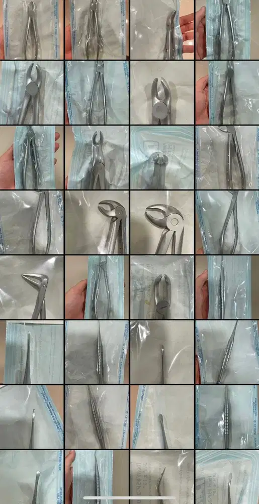 Helmut extraction forceps dan Helmut X Luxa tool second